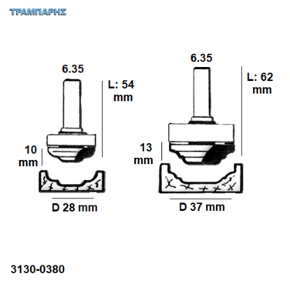 Εικόνα της Κ/Π 12 mm, Οκουμε 250x125 cm