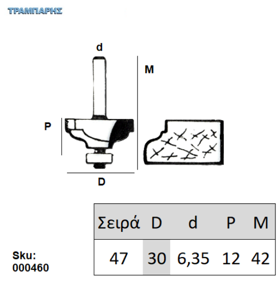 Εικόνα της ΕΡΓΑΛΕΙΟ ROUTER  Σειρά 47 D30 Chn