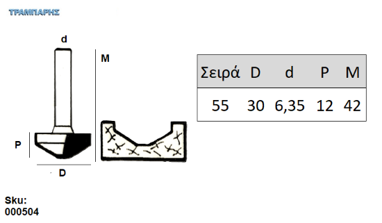Εικόνα της ΕΡΓΑΛΕΙΟ ROUTER  Σειρά 55 D30 Chn