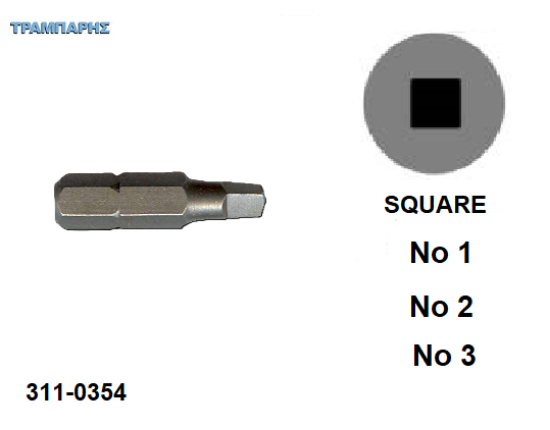 Εικόνα της ΜΥΤΕΣ ΤΕΤΡΑΓΩΝΕΣ 25 mm Square
