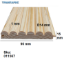Εικόνα της ΕΠΕΝΔΥΣΗ 3D 15x90 mm ΠΕΥΚΟ ΑΡΟΖΟ, 1 mm x R 14 mm 3 πλευρές 20x11,5 mm τρέχον μέτρο