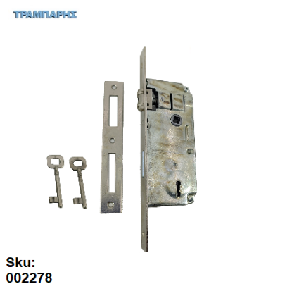 Picture of ΚΛΕΙΔΑΡΙΑ ΜΠΙΛΙΑΣ 40x75 mm ΝΙΚΕΛ Gevy