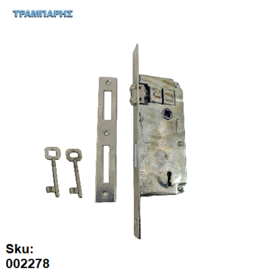 Picture of ΚΛΕΙΔΑΡΙΑ ΜΠΙΛΙΑΣ 40x75 mm ΝΙΚΕΛ Gevy