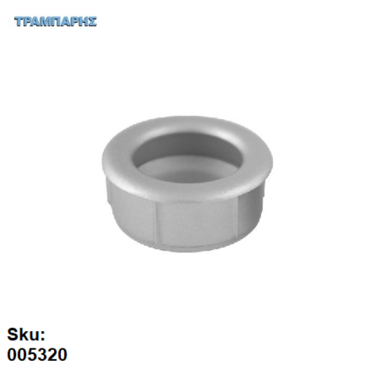 Picture of ΠΟΜΟΛΟ ΧΩΝΕΥΤΟ Φ 35x14 mm Νίκελ ματ Πλαστικό