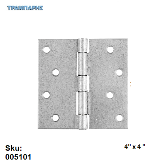 Picture of ΜΕΝΤΕΣΕΣ ΤΕΤΡΑΓΩΝΟΣ  4''x 4'' πλάκα 100x100 mm ΓΑΛΒΑΝΙΖΕ