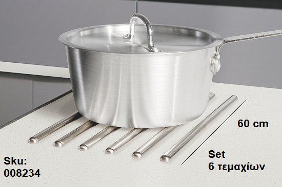 Picture of ΒΕΡΓΕΣ 60 cm  Inox ΠΡΟΣΤΑΣΙΑΣ ΕΠΙΦΑΝΕΙΩΝ set 6 Τεμαχίων ΑΥΤΟΚΟΛΛΗΤΟ