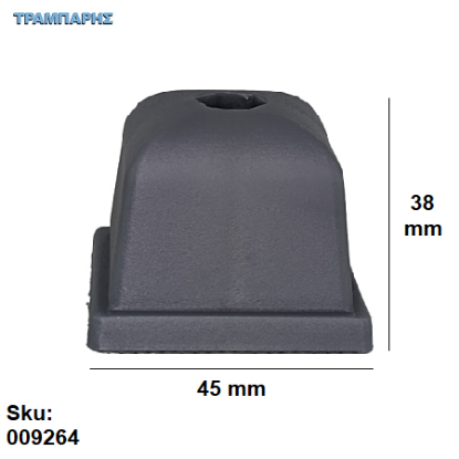 Picture of ΠΕΛΜΑ Υ: 38 mm ΓΚΡΙ Τετράγωνο ΠΛΑΣΤΙΚΟ