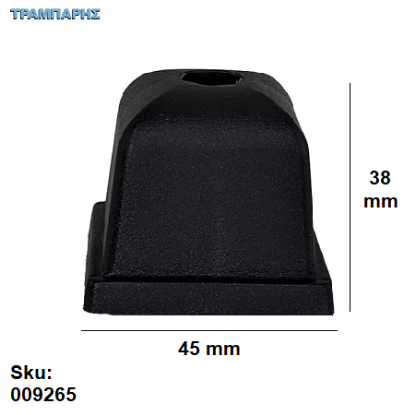 Picture of ΠΕΛΜΑ Υ: 38 mm ΜΑΥΡΟ Τετράγωνο ΠΛΑΣΤΙΚΟ