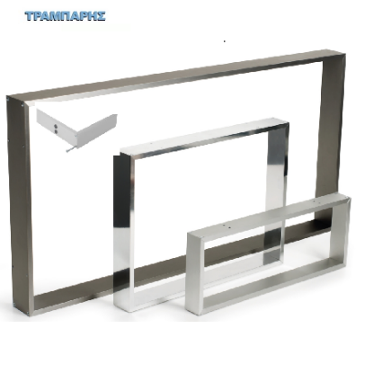 Picture of ΠΟΔΙΑ ''Plaisio'' 110x60 cm ΤΡΑΠΕΖΙΩΝ 50x10 mm ΜΑΥΡΟ ανά τεμάχιο