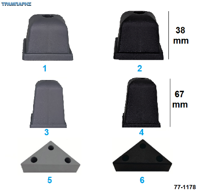 Εικόνα της ΠΕΛΜΑTA ΠΛΑΣΤΙΚΑ με βίδα, εισαγωγής