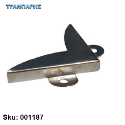 Εικόνα της ΣΤΗΡΙΓΜΑ ΚΑΘΡΕΠΤΗ ΓΩΝΙΑΚΟ ΜΕΓΑΛΟ πλάκα ΝΙΚΕΛΕ Συσκευασία: ανά τεμάχιο