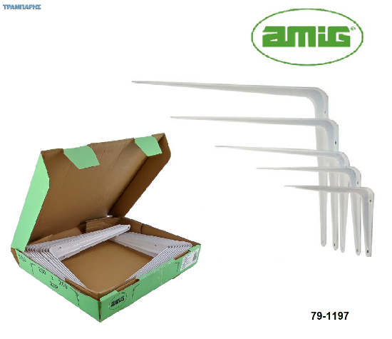 Εικόνα της Γωνιές ραφιών με νεύρο, Amig