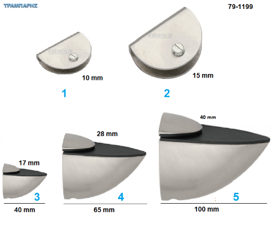 Εικόνα της Στηρίγματα ραφιών κρυστάλλων (Παπαγαλάκια)