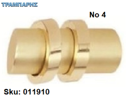 Picture of ΑΚΡΟ ΚΟΥΡΤΙΝΟΒΕΡΓΑΣ Φ25 mm -4-Χρυσό Χρυσό ματ