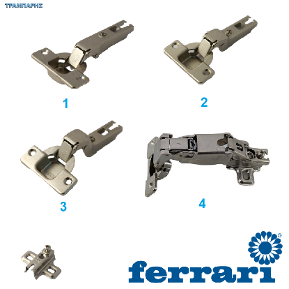 Picture of ΜΕΝΤΕΣΕΔΕΣ ΑΥΤΟΜΑΤΟΙ & ΜΕ ΦΡΕΝΟ, Γόνατο, Γωνιακοί, Εξωτερικοί, Ισιοι, Κολώνας, Μέσα πόρτα, Μίνι Φ26 mm