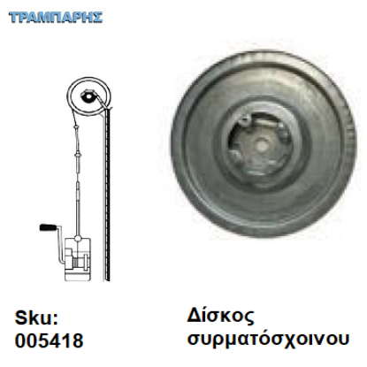 Εικόνα της ΔΙΣΚΟΣ ΜΗΧΑΝΙΣΜΟΥ Για Συρματόσχοινο