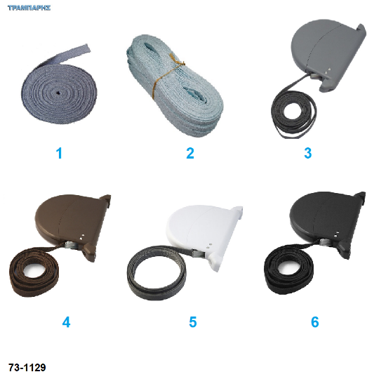 Εικόνα της Ιμάντες , Αλουμινίου, πλαστικών & ξύλινων ρολών