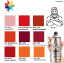 Picture of COLOR SPRAY Αποχρώσεις ΚΟΚΚΙΝΟ & ΠΟΡΤΟΚΑΛΙ 400ml