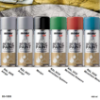 Εικόνα της SPRAY METALLIC PAINT βερνικοχρώματα με μεταλλικό εφέ 400ml-1