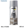 Εικόνα της MINOS ZINC SHEEN SPRAY, ΓΚΡΙ 400 ml, (Aστάρι - χρώμα ψυχρού γαλβανισμού)
