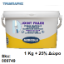 Picture of JOINT FILLER, Λευκό 1 Kg + 25% Δώρο, (στόκος σπατουλαρίσματος αρμών γυψοσανίδας έτοιμος προς χρήση)