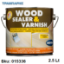 Εικόνα της WOOD SEALER & VARNISH, 2,50 Lt, (Υπερδιάφανο ακρυλικό σφραγιστικό υπόστρωμα βερνίκι διαλύτου ξύλινων επιφανειών)