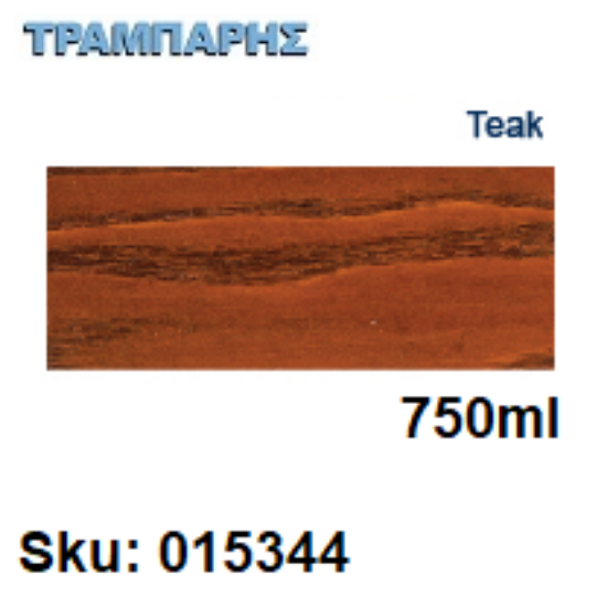 Εικόνα της XYLOFARM THIXO, Τeaκ 750 ml, (Αδιάβροχο θιξοτροπικό βερνίκι προστασίας για ξύλα υβριδικής τεχνολογίας διαλύτου με πολυουρεθάνη)