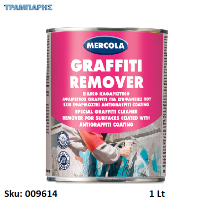 Εικόνα της GRAFFITI REMOVER ΚΑΘΑΡΙΣΤΙΚΟ, 1  Lt (Διαλυτικό καθαριστικό graffiti υψηλής απόδοσης)