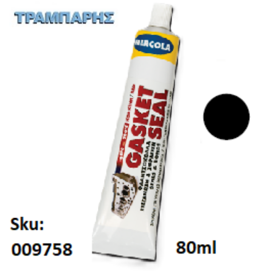 Εικόνα της GASKET SEAL, Μαύρο 80 ml, (Ελαστική σιλικόνη υψηλής θερμοκρασίας έως 300oC)