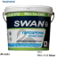 Picture of SWAN ΥΔΡΟΧΡΩΜΑ, Λευκό σε 3 Lt & 9 Lt + 1 Δώρο, (Υδατοδιαλυτό χρώμα εσωτερικής χρήσης, ιδανικό για ταβάνια, κλιμακοστάσια, αποθήκες)