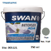 Εικόνα της SWAN BETOFLEX AQUA, Γκρι 750 ml RAL 7042 , (Ενισχυμένο ακρυλικό τσιμεντόχρωμα νερού)