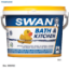 Εικόνα της SWAN BATH & KITCHEN, Λευκό 3 Lt,  (Ακρυλικό αντιμουχλικό χρώμα για μπάνια & κουζίνες)