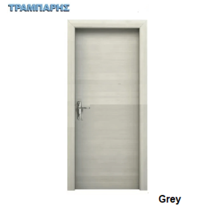 Picture of ΠΟΡΤΑ Laminate σειρά ''Premium'', Grey A-102, Ανοιγόμενη, Κάσα 10 cm-Πόρτα (σιδερομένη), Πρεβάζια(Ακοπα)
