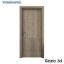Εικόνα της ΠΑΤΑΡΙ Laminate σειρά ''Basic'', Grizio B-205, Ανοιγόμενο 60x80 cm, Κάσα-Πόρτα-Πρεβάζια