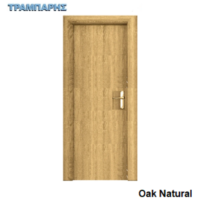 Picture of ΠΟΡΤΑ Laminate σειρά ''Basic'', Oak Natural B-212, Ανοιγόμενη, Κάσα 18 cm-Πόρτα (σιδερομένη), Πρεβάζια(Ακοπα)