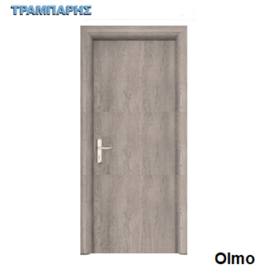 Picture of ΠΟΡΤΑ Laminate σειρά ''Basic'', Olmo B-211, Ανοιγόμενη, Κάσα 24 cm-Πόρτα (σιδερομένη), Πρεβάζια(Ακοπα)
