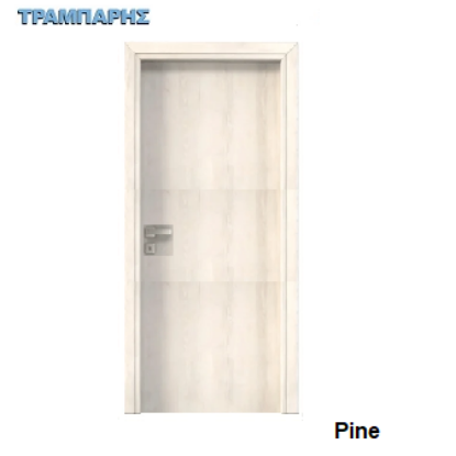 Picture of ΠΟΡΤΑ Laminate σειρά ''Basic'', Pine B-213, Ανοιγόμενη, Κάσα 15 cm-Πόρτα (σιδερομένη), Πρεβάζια(Ακοπα)