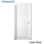 Εικόνα της ΠΟΡΤΑ Laminate σειρά ''Basic'', Λευκο B-210, Ανοιγόμενη, Κάσα 13 cm-Πόρτα (σιδερομένη), Πρεβάζια(Ακοπα)