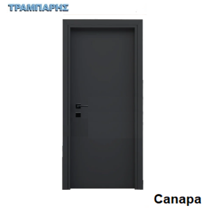 Picture of ΠΟΡΤΑ Laminate σειρά ''Elegant'', Canapa E-501, Ανοιγόμενη, Κάσα 10 cm-Πόρτα (σιδερομένη), Πρεβάζια(Ακοπα)
