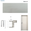 Εικόνα της Πόρτες Laminate σειρά ''Basic''