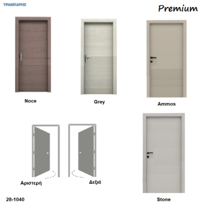 Εικόνα της Πόρτες Laminate σειρά ''Premium''
