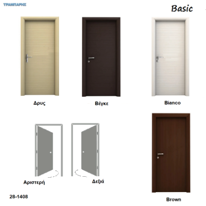 Εικόνα της Πόρτες Laminate σειρά ''Basic''