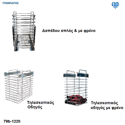 Εικόνα της Καλάθια απλύτων με μηχανισμό , Ελληνικής κατασκευής