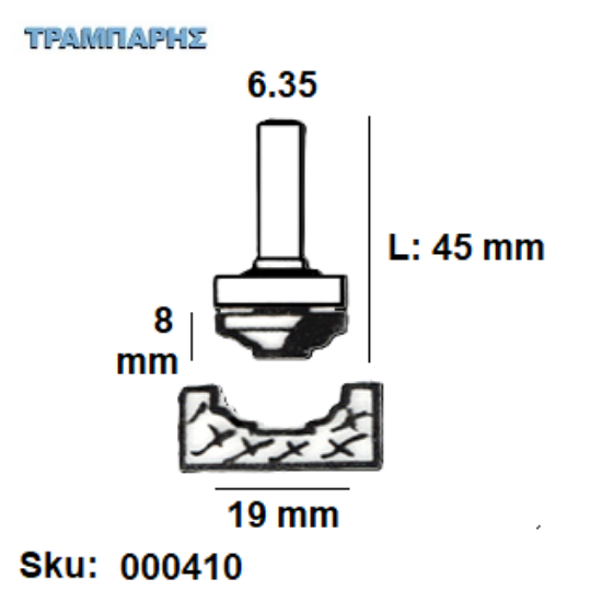 Εικόνα της ΕΡΓΑΛΕΙΟ ROUTER  Σειρά 27 D19 Chn