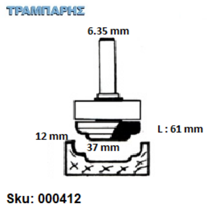 Εικόνα της ΕΡΓΑΛΕΙΟ ROUTER  Σειρά 28 D37 Chn