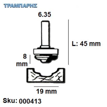 Εικόνα της ΕΡΓΑΛΕΙΟ ROUTER  Σειρά 29 D19 Chn