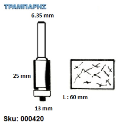 Εικόνα της ΕΡΓΑΛΕΙΟ ROUTER  Σειρά 34 D13/25 Chn