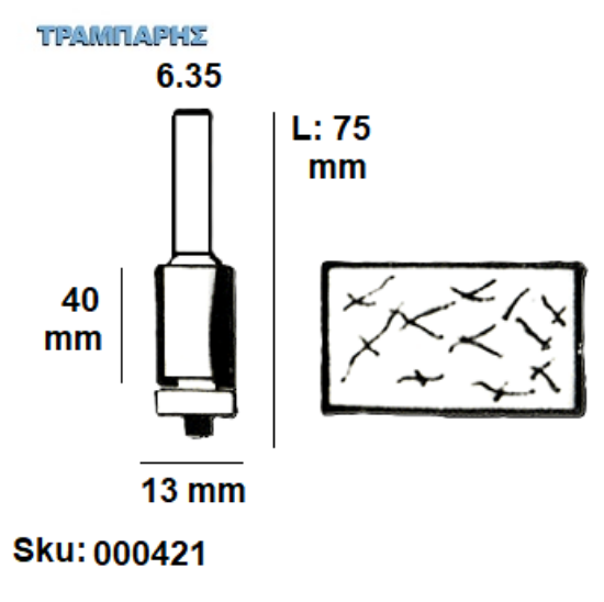 Εικόνα της ΕΡΓΑΛΕΙΟ ROUTER  Σειρά 34 D13/40 Chn