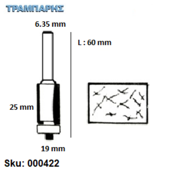 Εικόνα της ΕΡΓΑΛΕΙΟ ROUTER  Σειρά 34 D19/25 Chn