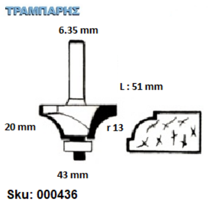 Εικόνα της ΕΡΓΑΛΕΙΟ ROUTER  Σειρά 37 D 43/ r 13